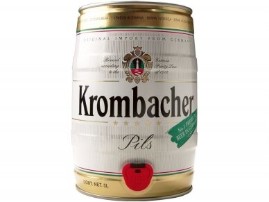 Alus Krombacher Pils (statinaitė) 5 l