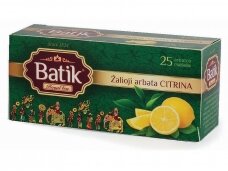 Arbata Batik Žalia su citrina 25 pak.