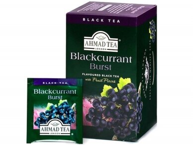 Arbata Ahmad Blackcurrant Burst 20 pak.