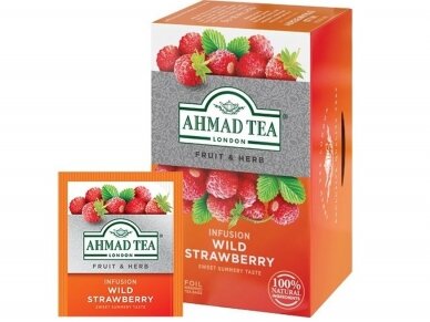 Arbata Ahmad Rosehip Wild Strawberry 20 pak.