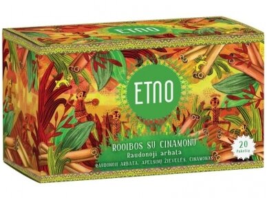 Arbata Etno Rooibos su cinamonu 20 pak.