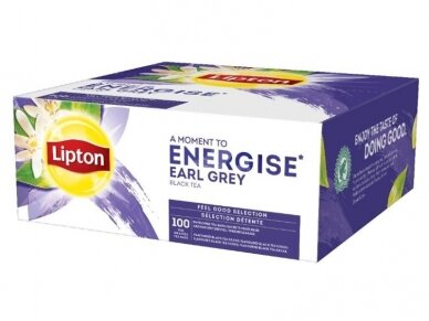 Arbata Lipton Earl Grey 100 pak.