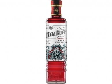 Degtinė Nemiroff De Luxe Wild Cranberry 0,7 l