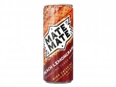 Gėrimas Thomas Henry Mate Mate Peach Lemongrass skard. 0,33 l