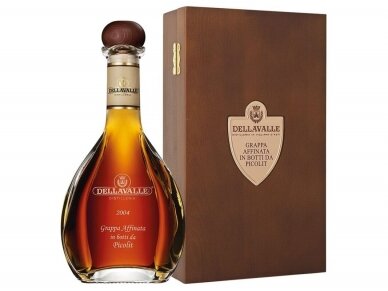 Grappa Dellavalle Picolit Cask 10 YO su dėž. 0,7 l