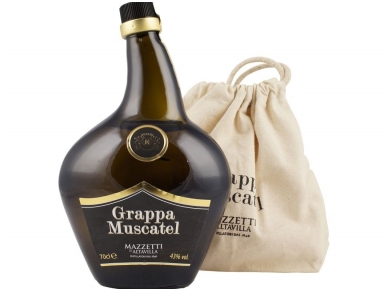 Grappa Muscatel Mazzeti d'Altavilla Invecchiata 0,7 l