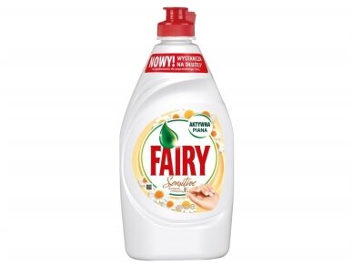 Indų ploviklis Fairy Sensitive Camomile & Vit E 450 ml