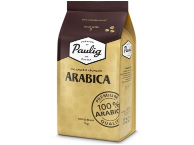 Kavos pupelės Paulig Arabica 1 kg