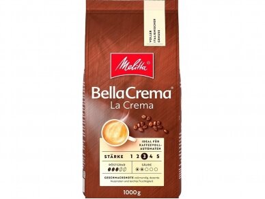 Kavos pupelės Melitta Bellacrema LaCrema 1 kg