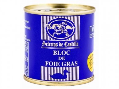 Kepenėlės Ančių Bloc of Foie gras Selectos De Castilla 95 g