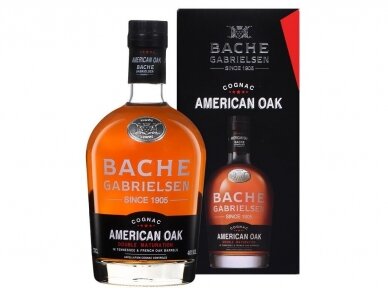 Konjakas Bache Gabrielsen American Oak su dėž. 0,7 l