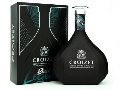 Konjakas Croizet Grand Champagne Black Legend su dež. 0,7 l