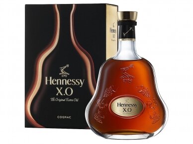 Konjakas Hennessy X.O. su dėž. 0,7 l