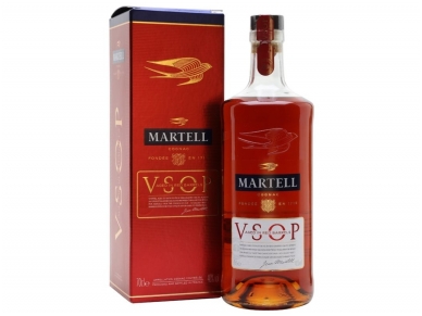 Konjakas Martell V.S.O.P. su dėž. 0,7 l 1