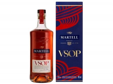 Konjakas Martell V.S.O.P. su dėž. 0,7 l