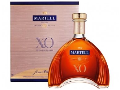 Konjakas Martell X.O. su dėž. 0,7 l