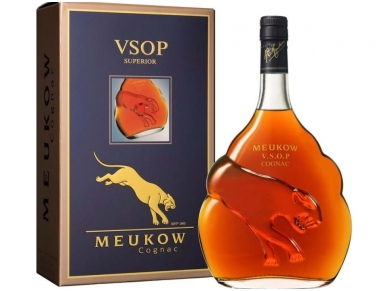 Konjakas Meukow V.S.O.P. su dėž. 0,7 l