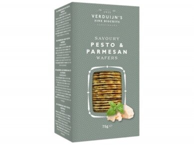 Krekeriai Verduijn’s su pesto ir parmezanu 75 g