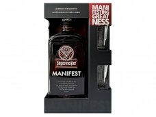 Likeris Jagermeister Manifest su taurėm 0,7 l