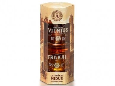 Midus rinkinys Vilnius 0,2 l ir Trakai 0,2 l