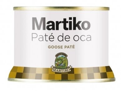 Paštetas žąsienos Martiko pate de oca skarda 130 g