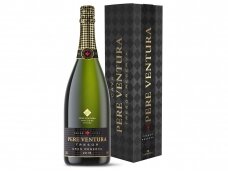 Putojantis vynas Pere Ventura Tresor Cuvee Barrique Cava Brut Magnum su dėž. 1,5 l