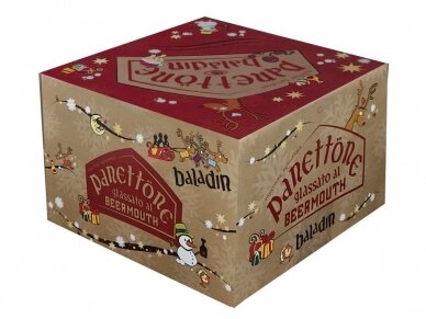 Pyragas Panettone Baladin su Alaus vermutu 1000 g