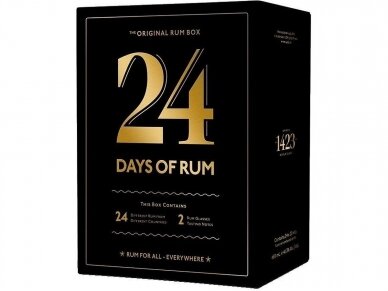 Degustacinis Romo Rinkinys 24 Days of Rum Calendar 0,48 l mini 1