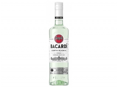 Romas Bacardi Carta Blanca 0,7 l