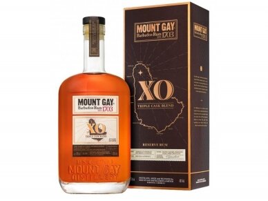 Romas Mount Gay Extra Old su dėž. 0,7 l