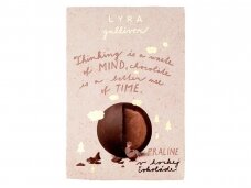 Saldainiai Lyra Gulliver Praline šokoladas su praline įdaru 100 g