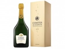 Šampanas Taittinger Comtes Blanc De Blanc 2013 su dėž. 0,75 l