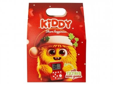 Saldainių dovanėlė Kiddy Mini Tetris Christmas 200 g