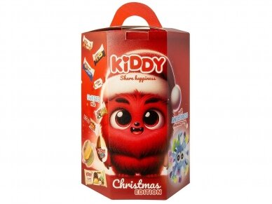 Saldainių dovanėlė Kiddy Squishy Christmas 230 g