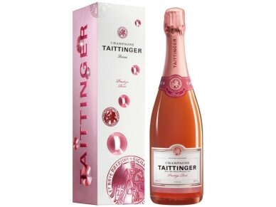 Šampanas Taittinger Prestige Rose Brut su dėž. 0,75 l