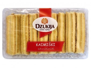 Sausainiai Kaimiški su sviestu 255 g