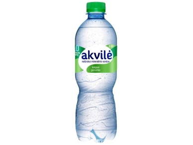 Vanduo Akvilė pet lengvai gaz. 0,5 l