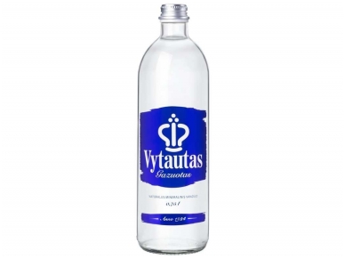 Vanduo Vytautas stikle gaz. 0,75 l
