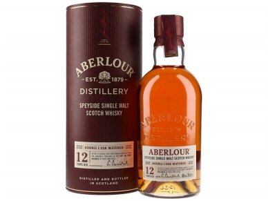 Viskis Aberlour Single Malt 12 YO su dėž. 0,7 l