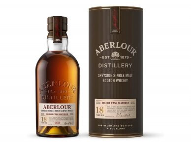 Viskis Aberlour Single Malt 18 YO su dėž. 0,7 l