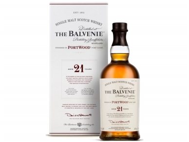 Viskis Balvenie Port Wood 21 YO su dėž. 0,7 l