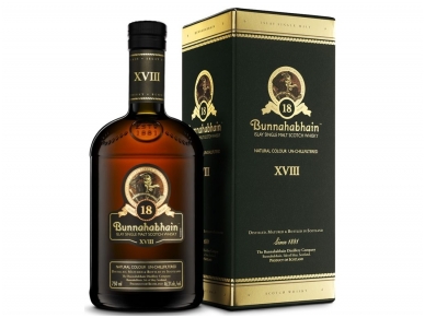 Viskis Bunnahabhain 18 YO su dėž. 0,7 l 1