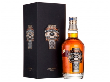 Viskis Chivas Regal 25 YO su dėž. 0,7 l