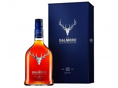 Viskis Dalmore 18 YO su dėž. 0,7 l