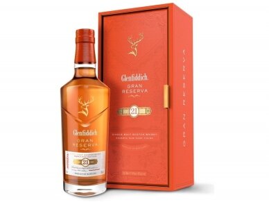 Viskis Glenfiddich 21 YO su dėž. 0,7 l