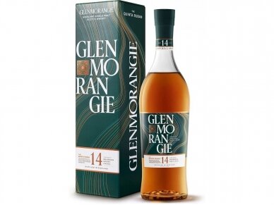 Viskis Glenmorangie Quinta Ruban Single Malt 14 YO su dėž. 0,7 l