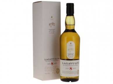 Viskis Lagavulin 8 YO su dėž. 0,7 l