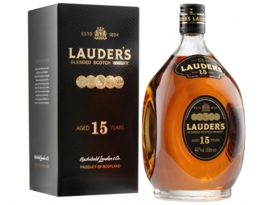 Viskis Lauder‘s 15 YO su dėž. 0,7 l