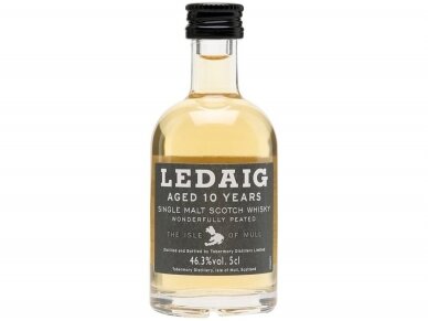 Viskis Ledaig Single Malt 10 YO 0,05 l mini