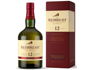 Viskis Redbreast 12 YO su dėž. 0,7 l